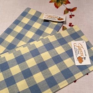 Pair of Fiestaware kitchen towels. Perfect never used condition